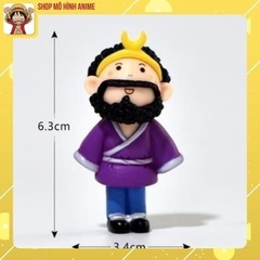 Mô Hình Tây Du Ký 5 Thầy Trò Đường Tăng, Tôn Ngộ Không, Cao 6cm, Mô hình Để Bàn Làm Việc, Decor Trang Trí