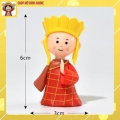 Mô Hình Tây Du Ký 5 Thầy Trò Đường Tăng, Tôn Ngộ Không, Cao 6cm, Mô hình Để Bàn Làm Việc, Decor Trang Trí