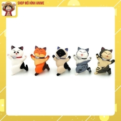Bộ 10 Mô Hình Mèo Mặc Đồ Bơi Siêu Đẹp, Cao 9cm, Đầy Đủ Màu Sắc Khác Nhau, Mô Hình Để Bàn, Decor Trang Trí Bánh Kem