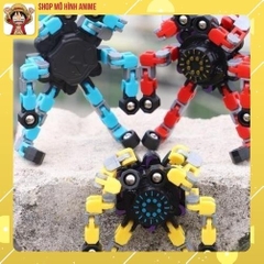 Con Quay Spinner Đồ Chơi Đầu Ngón Tay Cơ Khí Dạng Chuỗi Biến Hình, Con Quay Lắp Ghép Biến Hình, Đồ Chơi Cho Bé