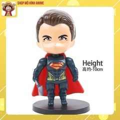 Mô Hình 6 Nhân Vật Marvel Avenger Siêu Anh Hùng Chibi Cao 10cm, Nhựa Rỗng Phù Hợp Trang Trí Bánh Kem, Bánh Sinh Nhật