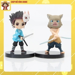 Mô Hình Thanh Gươm Diệt Quỷ  Tanjirou , Nezuko , Zenitsu , Inosuke, ChiBi Cao 8cm, Decor Trang Trí, Bộ Sưu Tập Nhân Vật