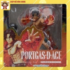 Mô Hình Nhân Vật One Piece , Ace Các Tư Thế Chiến Đấu, Cao 16cm, Full Box - Tượng Mô Hình Figure