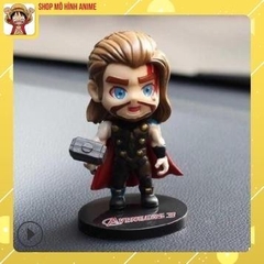 Mô Hình 6  Nhân Vật Marvel Avenger Siêu Anh Hùng, Người Nhện, Người Dơi, Supermen, Nhựa Đặc Ruột Cao Cấp, Mô Hình Decor