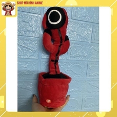 Xương rồng Squid Game nhảy múa với âm thanh ma mị trong trò chơi con mực