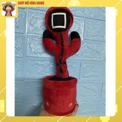 Xương rồng Squid Game nhảy múa với âm thanh ma mị trong trò chơi con mực