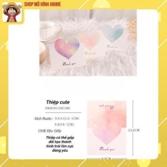 Thiệp chúc mừng sinh nhật , thiệp quà tặng , thiệp giáng sinh kiểu dáng dễ thương