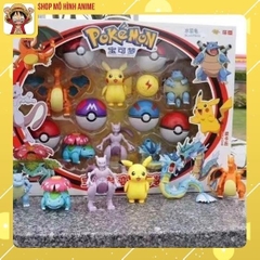 Đồ Chơi Quả Cầu Pokemon Lắp Ghép Biến Hình, Đồ Chơi Sáng Tạo Cho Bé, Full Box Chính Hãng, Đồ Chơi Bộ Sưu Tập Nhân Vật