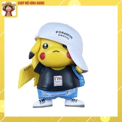 Mô Hình Pikachu Thời Trang Hip Hop, Cao 8cm, Mô Hình Decor Trang Trí, Bộ Sưu Tập Nhân Vật, Quà Tặng Cho Bé