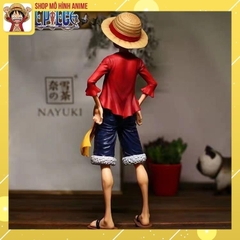 Mô Hình Nhân Vật Luffy Trong Bộ Truyện Tranh One Piece, Thay Đổi Khuôn Mặt Mô Hình Cao 28cm - Full Box, Tượng Figure