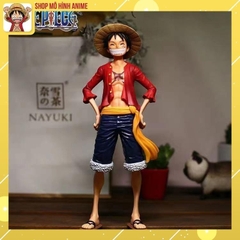 Mô Hình Nhân Vật Luffy Trong Bộ Truyện Tranh One Piece, Thay Đổi Khuôn Mặt Mô Hình Cao 28cm - Full Box, Tượng Figure