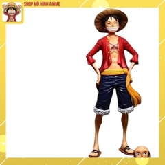 Mô Hình Nhân Vật Luffy Trong Bộ Truyện Tranh One Piece, Thay Đổi Khuôn Mặt Mô Hình Cao 28cm - Full Box, Tượng Figure