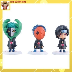 Mô Hình Naruto, Bộ 11 Nhân Vật Tổ Chức Akatsuki Siêu Đẹp Cao 8cm, Mô Hình Decor Trang Trí, Bộ Sưu Tập Nhân Vật