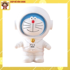 Mô Hình Tượng Doraemon Phi Hành Gia Siêu Đẹp, Cao 16cm Có Lỗ Làm Heo Đất, Tiết Kiệm Tiền, Mô Hình Decor Trang Trí