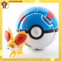 Mô Hình 4 Quả Cầu Pokemon, Tự Động Ném Thú, Đồ Chơi Giải Trí, Bộ Sưu Tập Nhân Vật Cho Bé