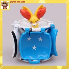 Mô Hình 4 Quả Cầu Pokemon, Tự Động Ném Thú, Đồ Chơi Giải Trí, Bộ Sưu Tập Nhân Vật Cho Bé