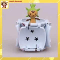 Mô Hình 4 Quả Cầu Pokemon, Tự Động Ném Thú, Đồ Chơi Giải Trí, Bộ Sưu Tập Nhân Vật Cho Bé