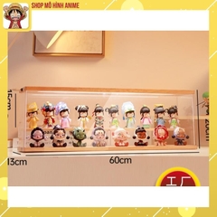 Kệ Trưng Bày Lưu Trữ Mô Hình Pop Mart, Nước Hoa, Có Ánh Sáng, Hộp Trưng Bày Chống Bụi, Chống Nước Cao Cấp