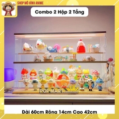 Kệ Trưng Bày Lưu Trữ Mô Hình Pop Mart, Nước Hoa, Có Ánh Sáng, Hộp Trưng Bày Chống Bụi, Chống Nước Cao Cấp