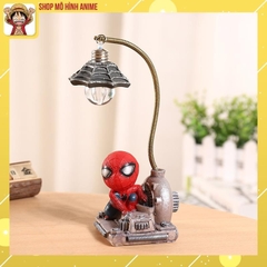 Đèn Ngủ Nhân Vật Người Nhện Spider Man, Marvel Ngộ Nghĩnh, Cao 18cm, Đèn Decor Trang Trí, Quà Tặng Sinh Nhật, Lưu Niệm