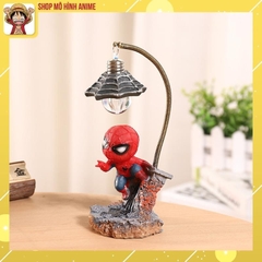 Đèn Ngủ Nhân Vật Người Nhện Spider Man, Marvel Ngộ Nghĩnh, Cao 18cm, Đèn Decor Trang Trí, Quà Tặng Sinh Nhật, Lưu Niệm