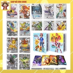 Combo Thẻ Bài Pokemon, Sách Đựng Thẻ Bài Cao Cấp, Đồ Chơi, Bộ Sưu Tập Nhân Vật Yêu Thích Dành Cho Bé