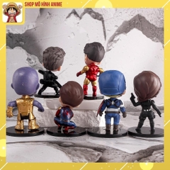 Bộ 6 Mô Hình New Avengers, Các Nhân Vật Siêu Anh Hùng, Cao 10cm, Trang Trí Decor Phòng Làm Việc, Quà Tặng Sinh Nhật