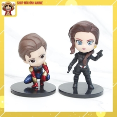 Bộ 6 Mô Hình New Avengers, Các Nhân Vật Siêu Anh Hùng, Cao 10cm, Trang Trí Decor Phòng Làm Việc, Quà Tặng Sinh Nhật