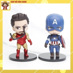 Bộ 6 Mô Hình New Avengers, Các Nhân Vật Siêu Anh Hùng, Cao 10cm, Trang Trí Decor Phòng Làm Việc, Quà Tặng Sinh Nhật