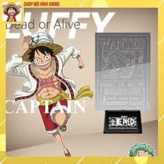 Thẻ Wanted One Piece Poster Chính Hãng, Truy Nã Anime One Piece, Hộp Mù Ngẫu Nhiên Có Đèn Có Đèn Led, Bộ Sưu Tập