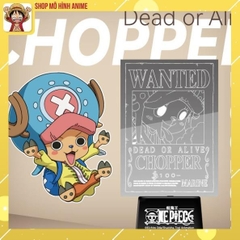 Thẻ Wanted One Piece Poster Chính Hãng, Truy Nã Anime One Piece, Hộp Mù Ngẫu Nhiên Có Đèn Có Đèn Led, Bộ Sưu Tập
