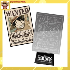 Thẻ Wanted One Piece Poster Chính Hãng, Truy Nã Anime One Piece, Hộp Mù Ngẫu Nhiên Có Đèn Có Đèn Led, Bộ Sưu Tập