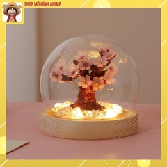 Đèn Ngủ, Đèn Trang Trí Hoa Anh Đào Handmade DIY Sáng Tạo, Decor Trang Trí Tết, Năm Mới, Quà Tặng Cho Bạn Bè, Người Thân