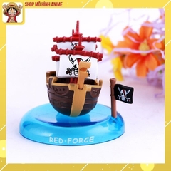Bộ 6 Mô Hình Tàu Cướp Biển OnePiece, Thuyền Thousand Sunny, Mô Hình Decor Trang Trí, Bộ Sưu Tập Nhân Vật