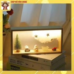 Quà Tặng Giáng Sinh, Noel Phát Sáng Khung Ảnh, Đèn USB Để Bàn Trang Trí Sinh Nhật Sáng Tạo DIY, Thích Hợp Làm Quà Tặng