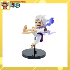 Mô Hình One Piece Luffy Gear 5, Bộ 5 Nhân Vật Trạng Thái Thần Mặt Trời Nika Cao 18cm, Mô Hình Decor Trang Trí,Bộ Sưu Tập