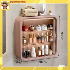 Tủ treo tường đựng nước hoa , mỹ phẩm , đồ trang điểm chống bụi