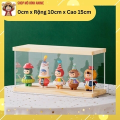 Hộp Kính Mica Trưng Bày Mô Hình, Nước Hoa Cao Cấp, Hộp Kệ Lưu Trữ  Bảo Vệ Đồ Dùng Chống Bụi, Chống Nước