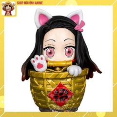 Mô Hình Nhân Vật  Kamado Nezuko, Trong Bộ Truyện Tranh Thanh Gươm Diệt Quỷ, Mô Hình Cao 12cm, Thích Hợp Decor, Sưu Tầm