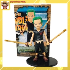 Bộ 5 Mô Hình One Piece Thời Ấu Thơ Luffy, Ace, Sanji, Zoro, Sabo, Mô Hình Cao 15cm Decor Trang Trí, Bộ Sưu Tập Nhân Vật