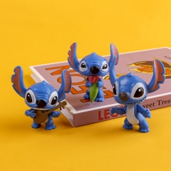 Bộ 10 Mô Hình Phim Hoạt Hình Lilo & Stitch, Mô Hình Cao 6cm, Decor Trang Trí, Bộ Sưu Tập Nhân Vật Yêu Thích