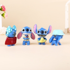 Bộ 10 Mô Hình Phim Hoạt Hình Lilo & Stitch, Mô Hình Cao 6cm, Decor Trang Trí, Bộ Sưu Tập Nhân Vật Yêu Thích