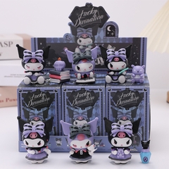 Bộ 6 Mô Hình Kuromi Sanrio FULL BOX,  Nhân Vật Hoạt Hình Yêu Thích, Mô Hình Cao 7cm, Decor Trang Trí, Bộ Sưu Tập