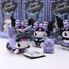 Bộ 6 Mô Hình Kuromi Sanrio FULL BOX,  Nhân Vật Hoạt Hình Yêu Thích, Mô Hình Cao 7cm, Decor Trang Trí, Bộ Sưu Tập