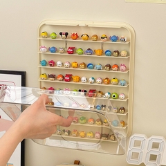 Hộp Đựng Mô Hình Pop Mart,Bubble Mart Mini, Treo Tường, Bảo Quản Đồ Chơi Chống Bụi, Chống Nước