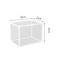 Hộp Đựng Trong Suốt Acrylic Lưu Trữ Nước Hoa, Mỹ Phẩm, Trưng Bày Mô Hình Pop Mart, Chống Bụi, Bảo Quản Sạch Sẽ