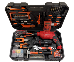 Máy khoan hộp nhựa 128 chi tiết Hikari PC03-13A/128