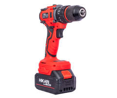 Máy khoan pin Hikari HKR-01390, động cơ không chổi than, 13mm, 3 chức năng, đầu khóa Peacook Autolock