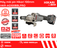 Máy mài pin Hikari HKR-AG100BBL