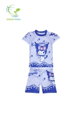 GPC003 - Quần áo bơi bé gái cầm hoa chất liệu spandex thoải mái co giãn tốt